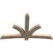 Ekena Millwork Davenport Rough Sawn Timber Gable Bracket, Douglas Fir, 84"W x 53"H x 4"D x 6"F, 15/12 Pitch GBW084X53X0406DAV00RDF - alternate 3